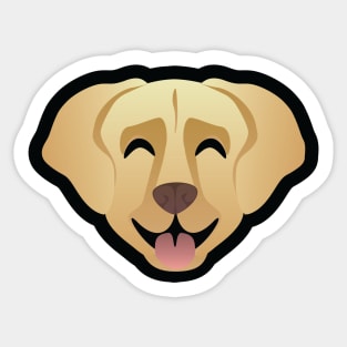 Golden Lab Sticker